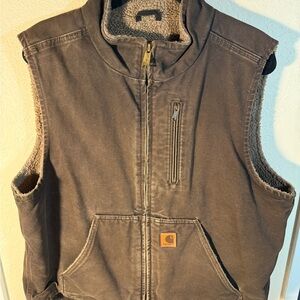 Carhartt Tan Sherpa Vest